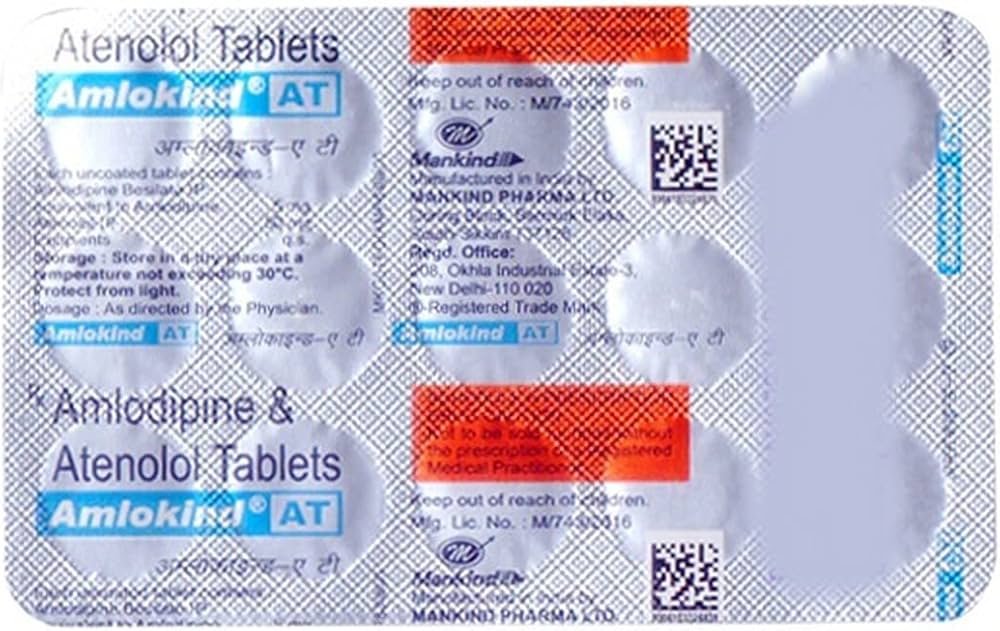 Amlokind AT (15 Tablets)