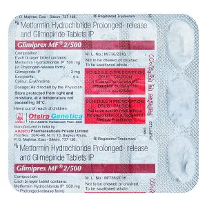 Glimiprex MF 2/500 (15 Tablets)