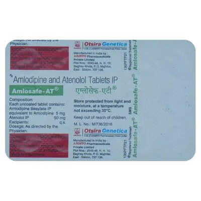 Amlosafe AT (15 Tablets)